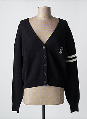 Vestă cu mâneci lungi negru WASTED PARIS femeie