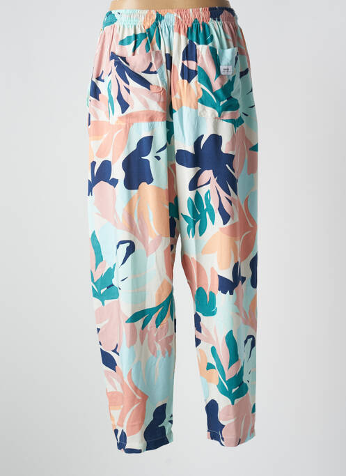 Pantalon drept multicolor OBEY femeie