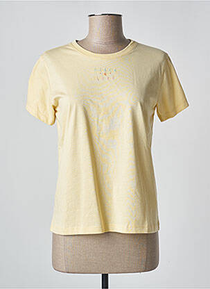 Tricou galben MAISON LABICHE femeie