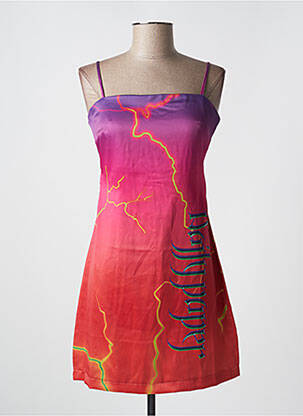 Rochie scurtă roz DAILY PAPER femeie