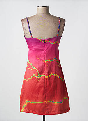 Rochie scurtă roz DAILY PAPER femeie