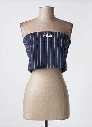 Top albastru FILA femeie