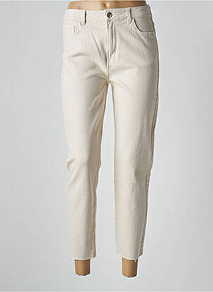 Pantalon slim bej ONLY femeie