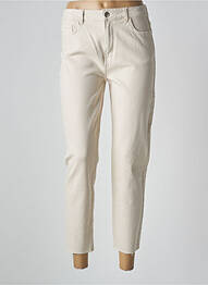 Pantalon slim bej ONLY femeie