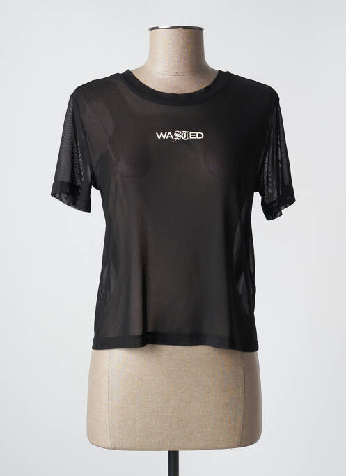 Tricou negru WASTED PARIS femeie