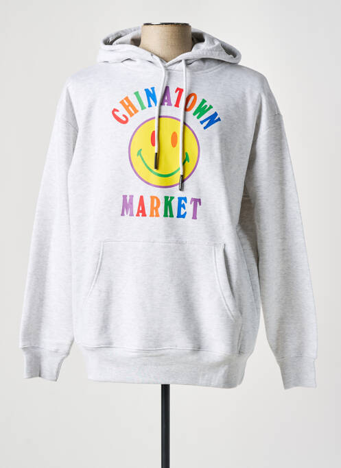 Hanorac gri CHINATOWN MARKET bărbat