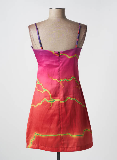 Rochie scurtă roz DAILY PAPER femeie