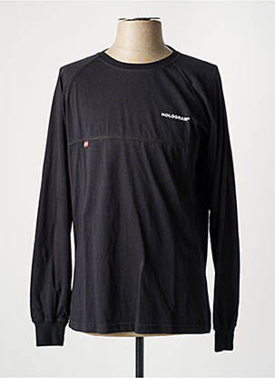 Tricou negru HOLOGRAM bărbat