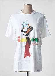 Tricou alb DIAMOND SUPPLY CO homme