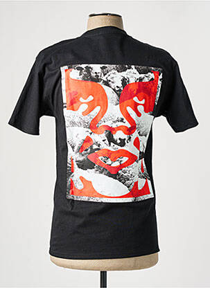 Tricou negru OBEY bărbat