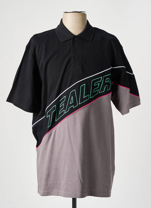 Polo negru TEALER bărbat