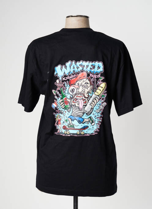 Tricou negru WASTED PARIS bărbat