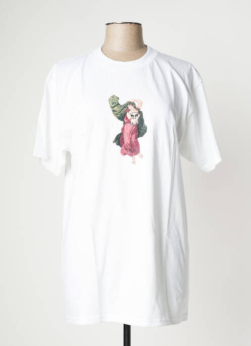 Tricou alb OBEY bărbat