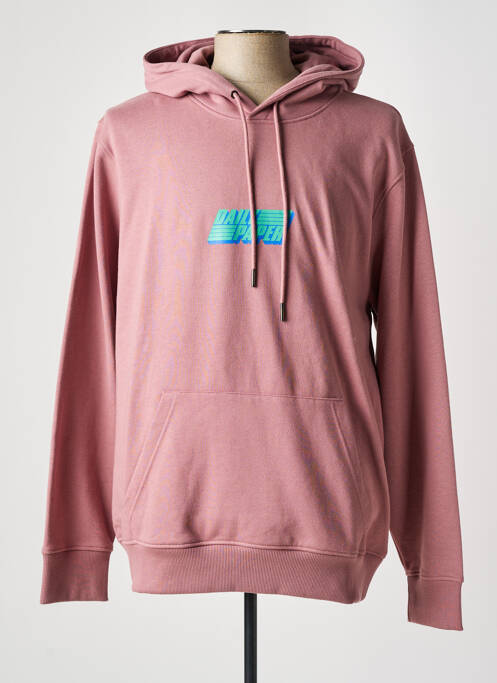 Hanorac roz DAILY PAPER bărbat