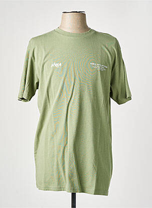 Tricou kaki HUMAN WITH ATTITUDE bărbat