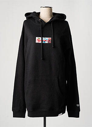 Hanorac negru DIAMOND SUPPLY CO bărbat