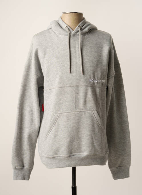 Hanorac gri HOLOGRAM bărbat