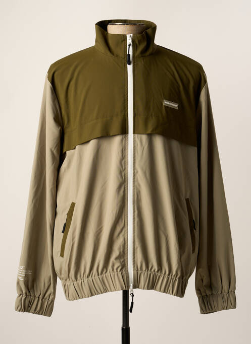 Jachetă vânt verde HOLOGRAM bărbat