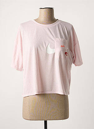 Tricou roz NIKE femeie