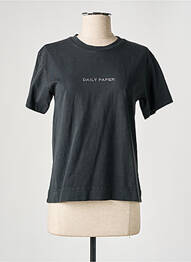 Tricou negru DAILY PAPER femme