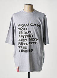 Tricou gri DAILY PAPER homme