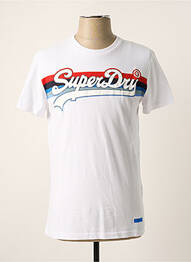 Tricou alb SUPERDRY bărbat