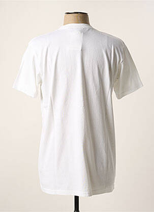 Tricou alb HUMAN WITH ATTITUDE bărbat