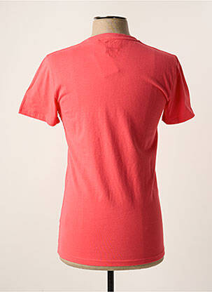 Tricou roz SUPERDRY bărbat