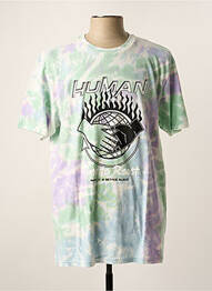 Tricou multicolor HUMAN WITH ATTITUDE homme
