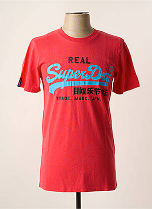 Tricou roșu SUPERDRY bărbat