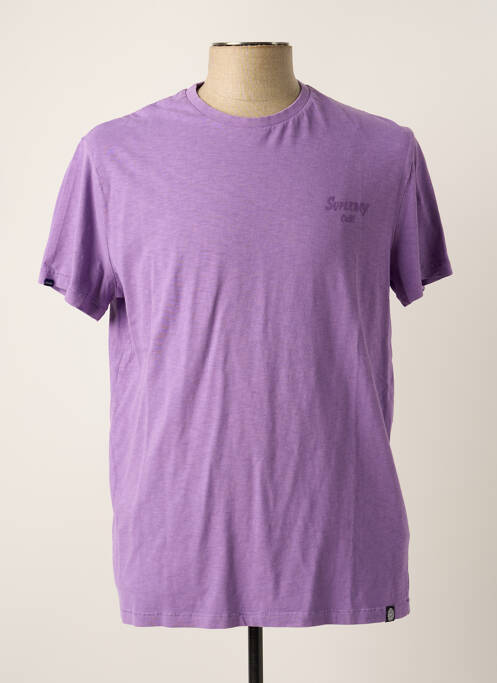 Tricou violet SUPERDRY bărbat