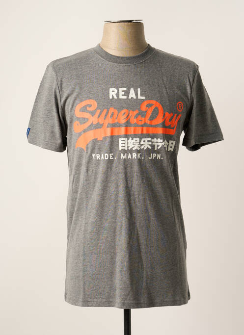 Tricou gri SUPERDRY bărbat