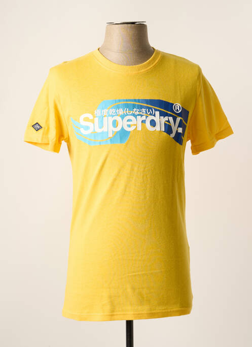 Tricou galben SUPERDRY bărbat