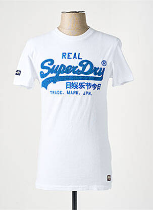 Tricou alb SUPERDRY bărbat