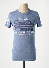 Tricou albastru SUPERDRY bărbat