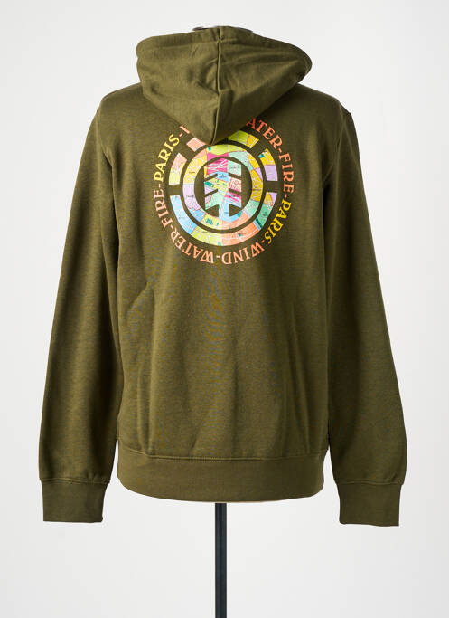 Hanorac verde ELEMENT bărbat