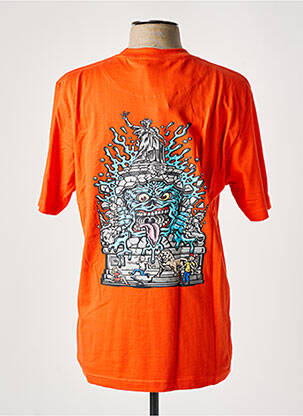 Tricou portocalie WASTED PARIS bărbat