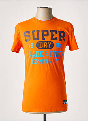 Tricou portocalie SUPERDRY bărbat