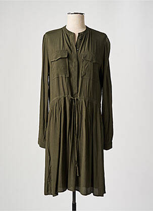 Rochie midi kaki GRACE & MILA femeie