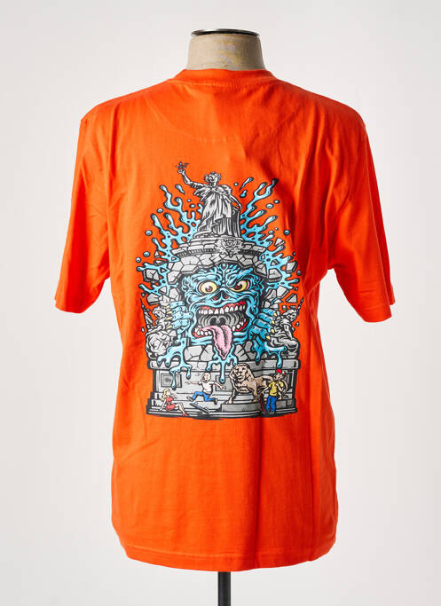 Tricou portocaliu WASTED PARIS bărbat