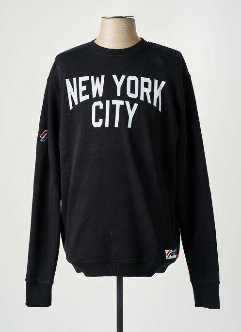 Hanorac negru SUPERDRY bărbat