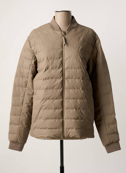 Geacă matlasată maro RAINS bărbat