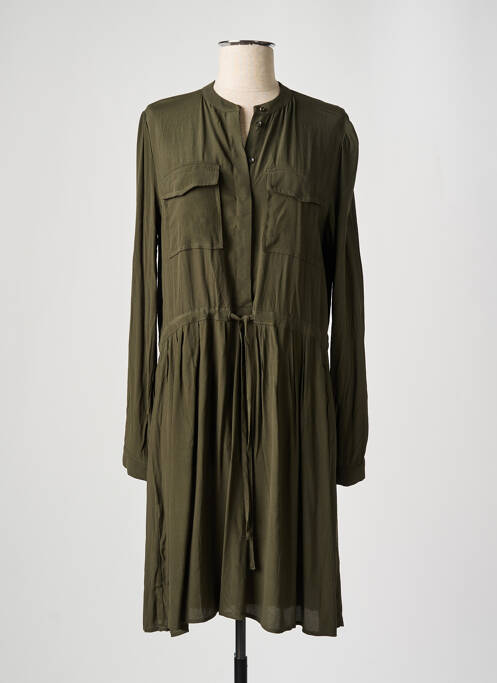 Rochie midi kaki GRACE & MILA femeie