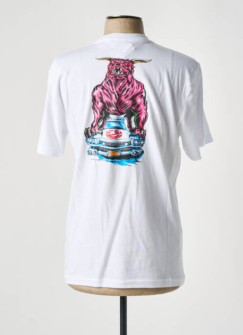 Tricou alb ELEMENT bărbat