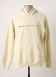 Hanorac bej HUMAN WITH ATTITUDE homme