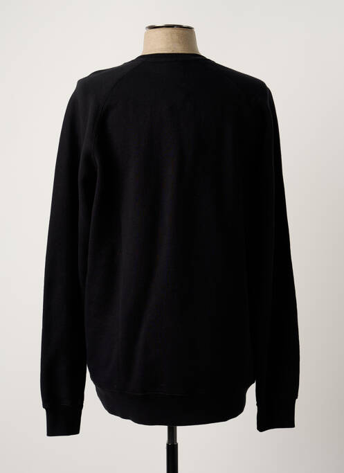 Hanorac negru HUMAN WITH ATTITUDE bărbat