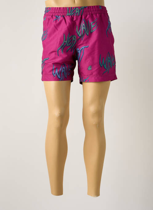 Șort de baie violet CARHARTT bărbat