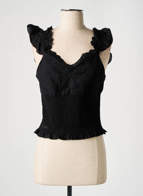 Top negru NOISY MAY femeie