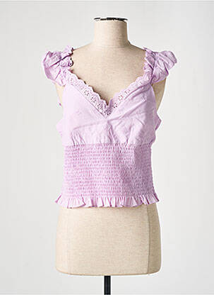 Top violet NOISY MAY femeie