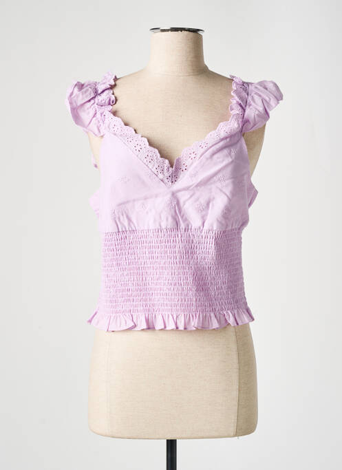 Top violet NOISY MAY femeie